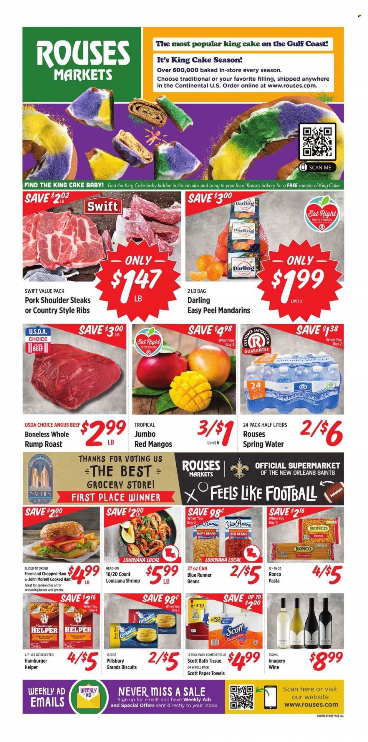 Rouses Markets (AL) Weekly Ad Flyer Specials January 18 to January 25, 2023