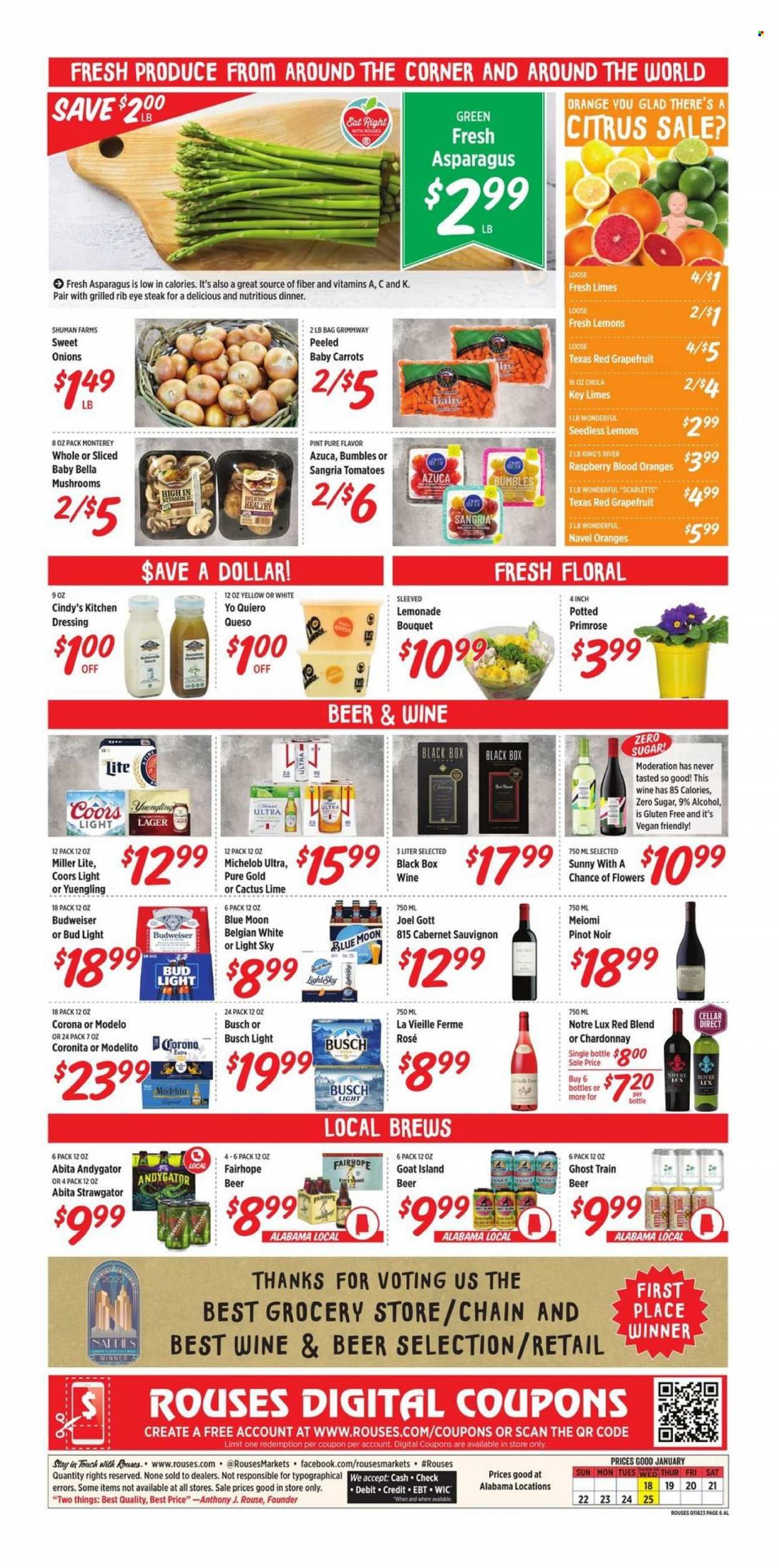 Rouses Markets (AL) Weekly Ad Flyer Specials January 18 to January 25, 2023