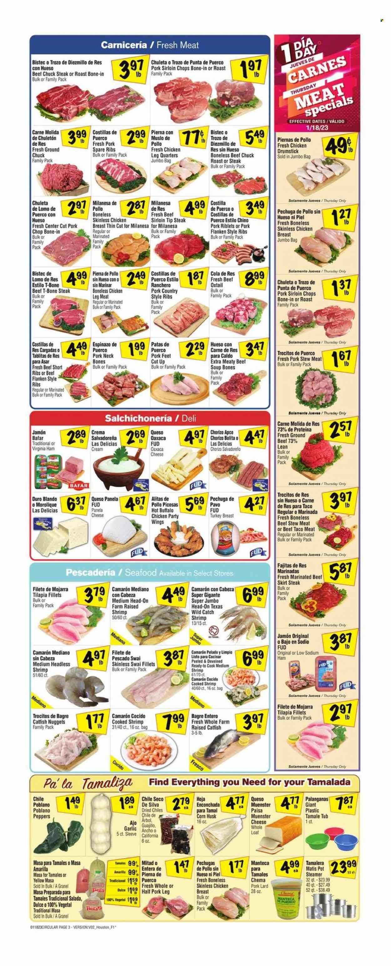 Fiesta Mart (TX) Weekly Ad Flyer Specials January 18 to January 24, 2023