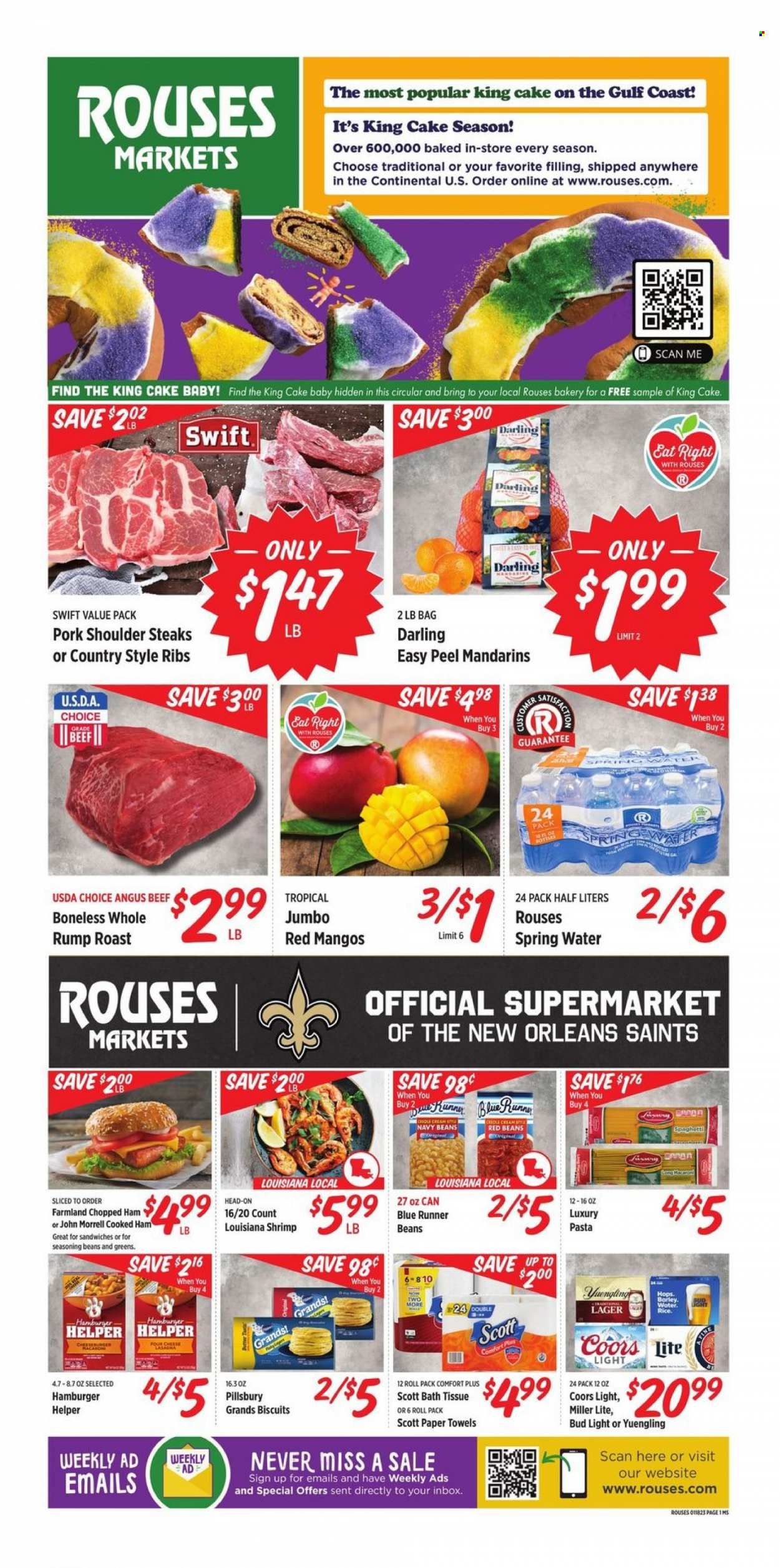 Rouses Markets (MS) Weekly Ad Flyer Specials January 18 to January 25, 2023