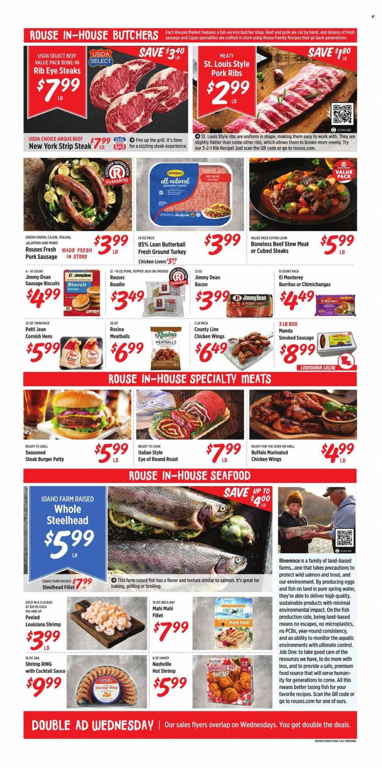 Rouses Markets (MS) Weekly Ad Flyer Specials January 18 to January 25, 2023