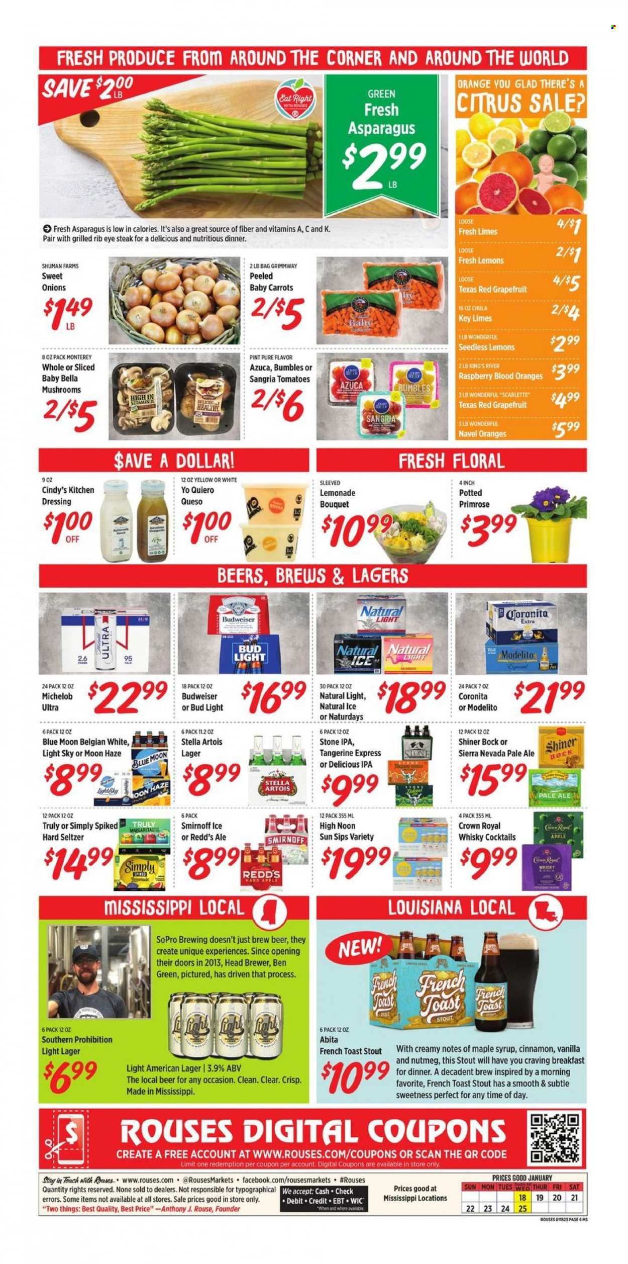 Rouses Markets (MS) Weekly Ad Flyer Specials January 18 to January 25, 2023