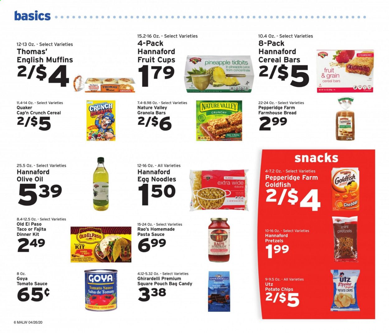 Hannaford Weekly Ad & Flyer April 26 to May 2