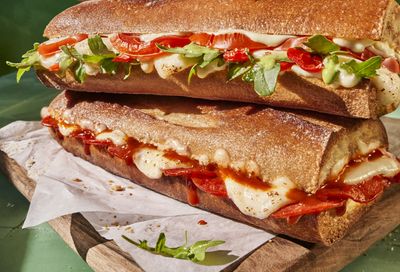 Toasted Baguettes are Now at Panera Bread Including the New Green Goddess Caprese Melt and Pepperoni Mozzarella Melt