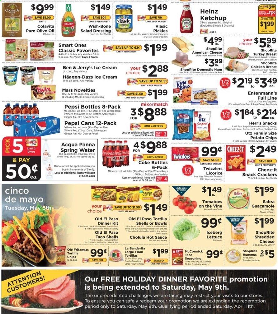 ShopRite Weekly Ad & Flyer April 26 to May 2