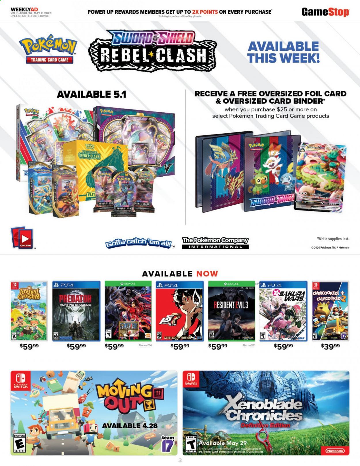 GameStop Weekly Ad & Flyer April 26 to May 2