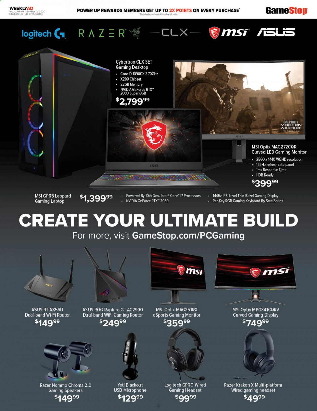 GameStop Weekly Ad & Flyer April 26 to May 2