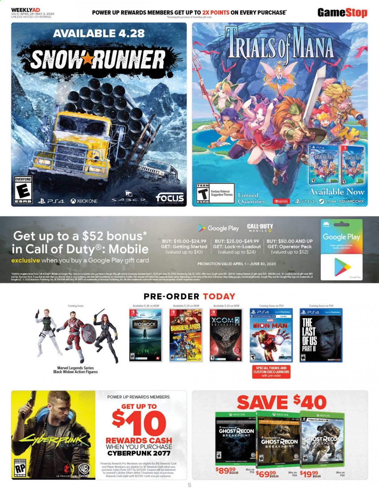 GameStop Weekly Ad & Flyer April 26 to May 2