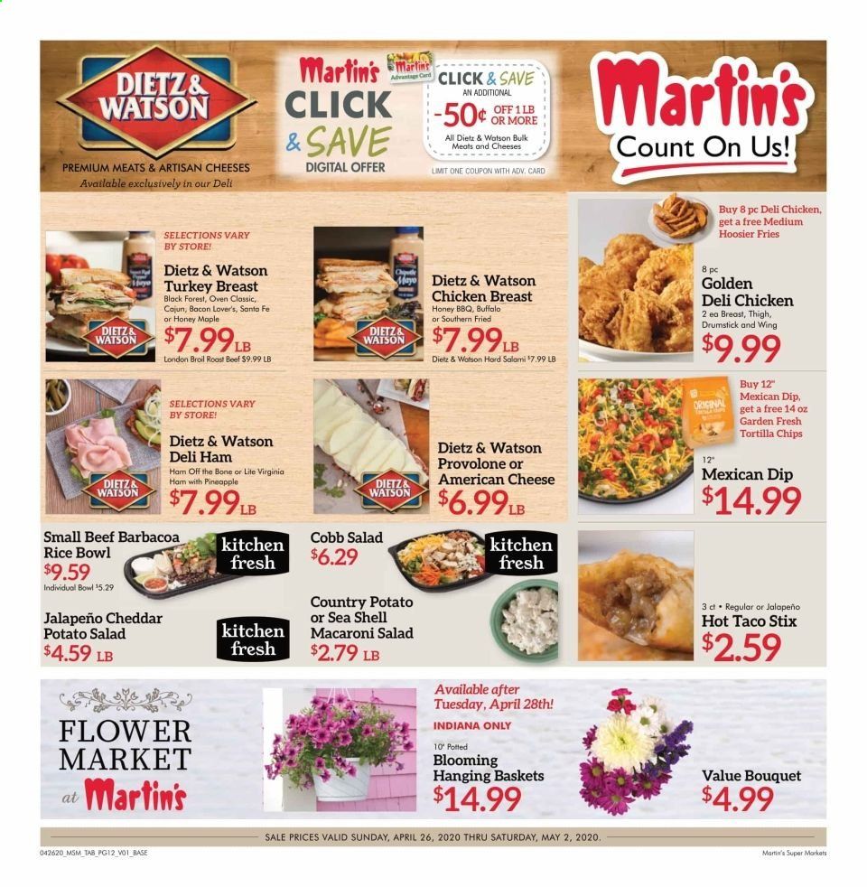 Martin’s Weekly Ad & Flyer April 26 to May 2