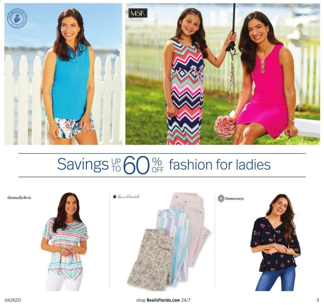 Bealls Florida Weekly Ad & Flyer April 26 to May 2