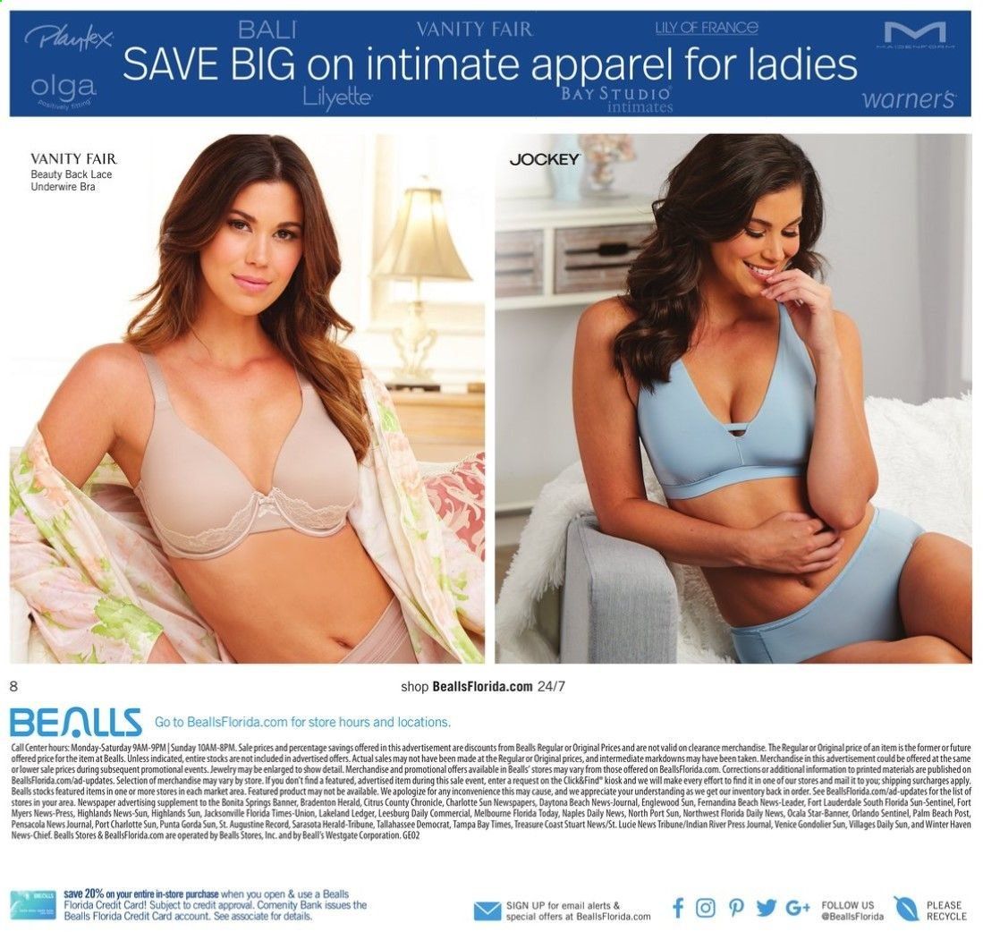 Bealls Florida Weekly Ad & Flyer April 26 to May 2