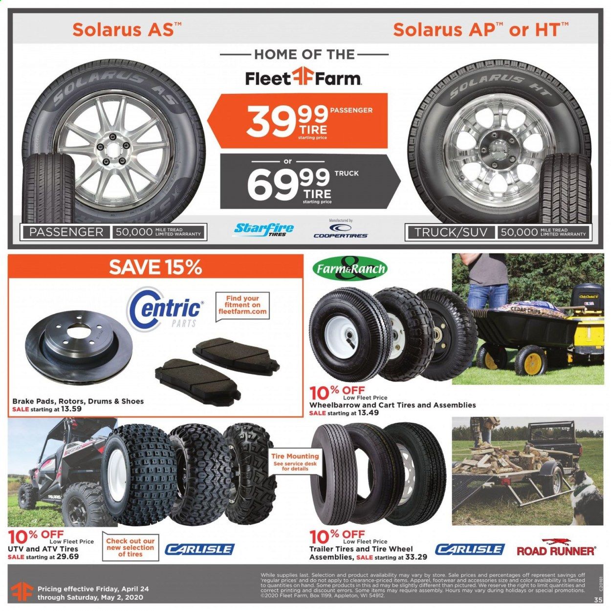 Fleet Farm Weekly Ad & Flyer April 24 to May 2