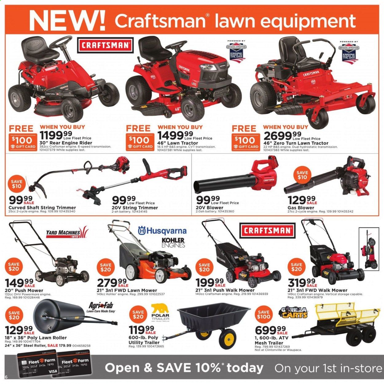 Fleet Farm Weekly Ad & Flyer April 24 to May 2