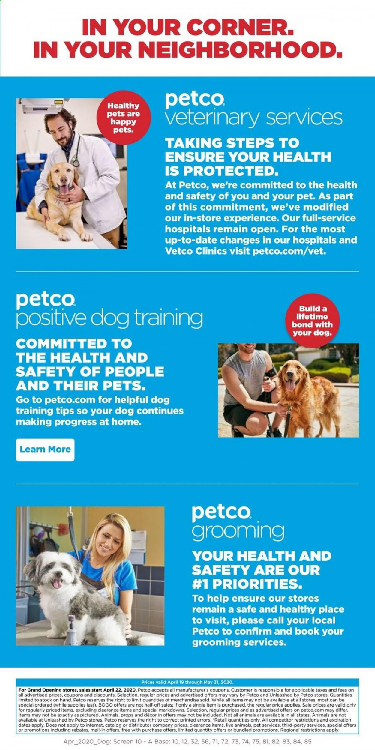 Petco Weekly Ad & Flyer April 26 to May 31
