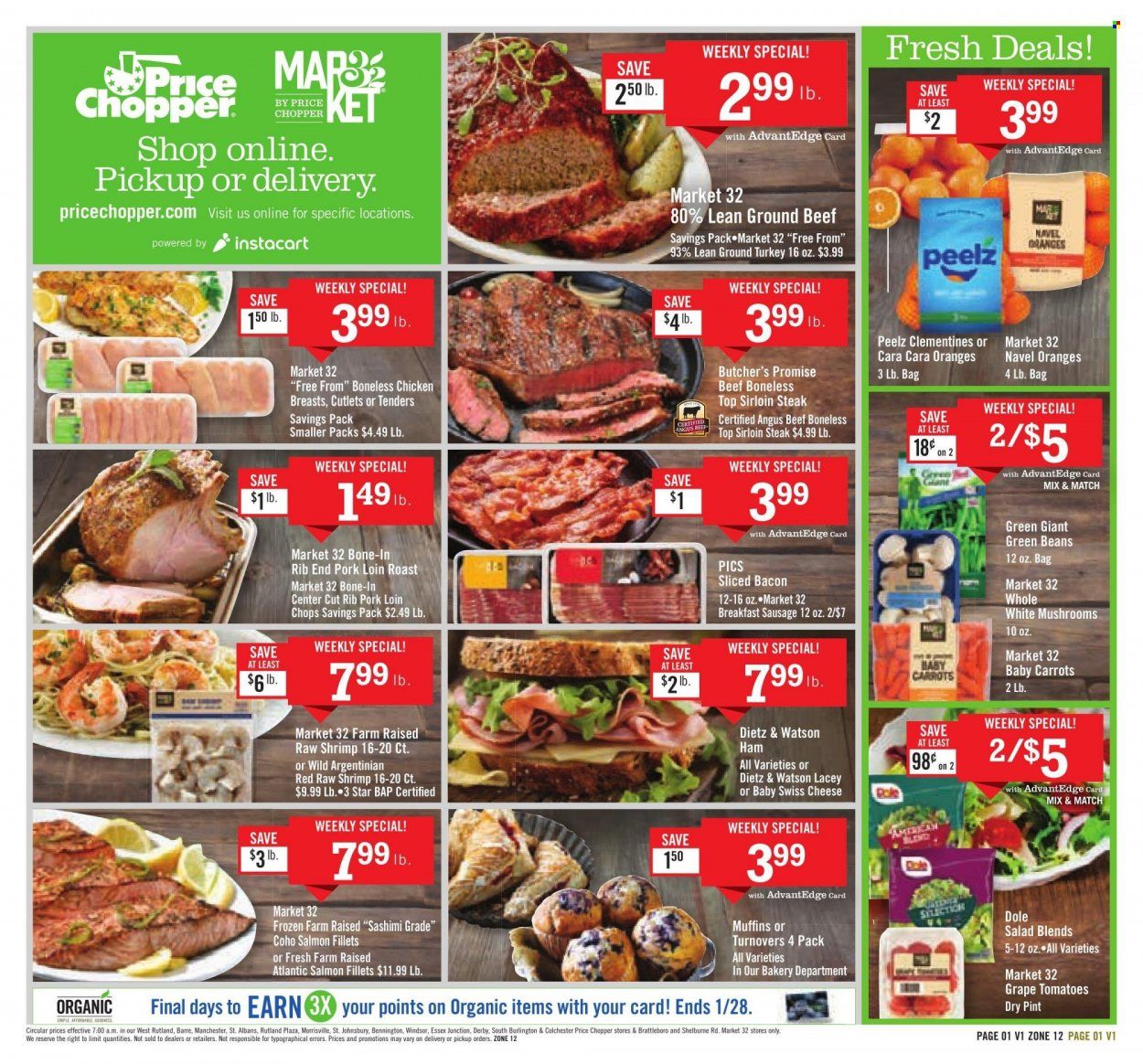 Price Chopper (VT) Weekly Ad Flyer Specials January 22 to January 28, 2023