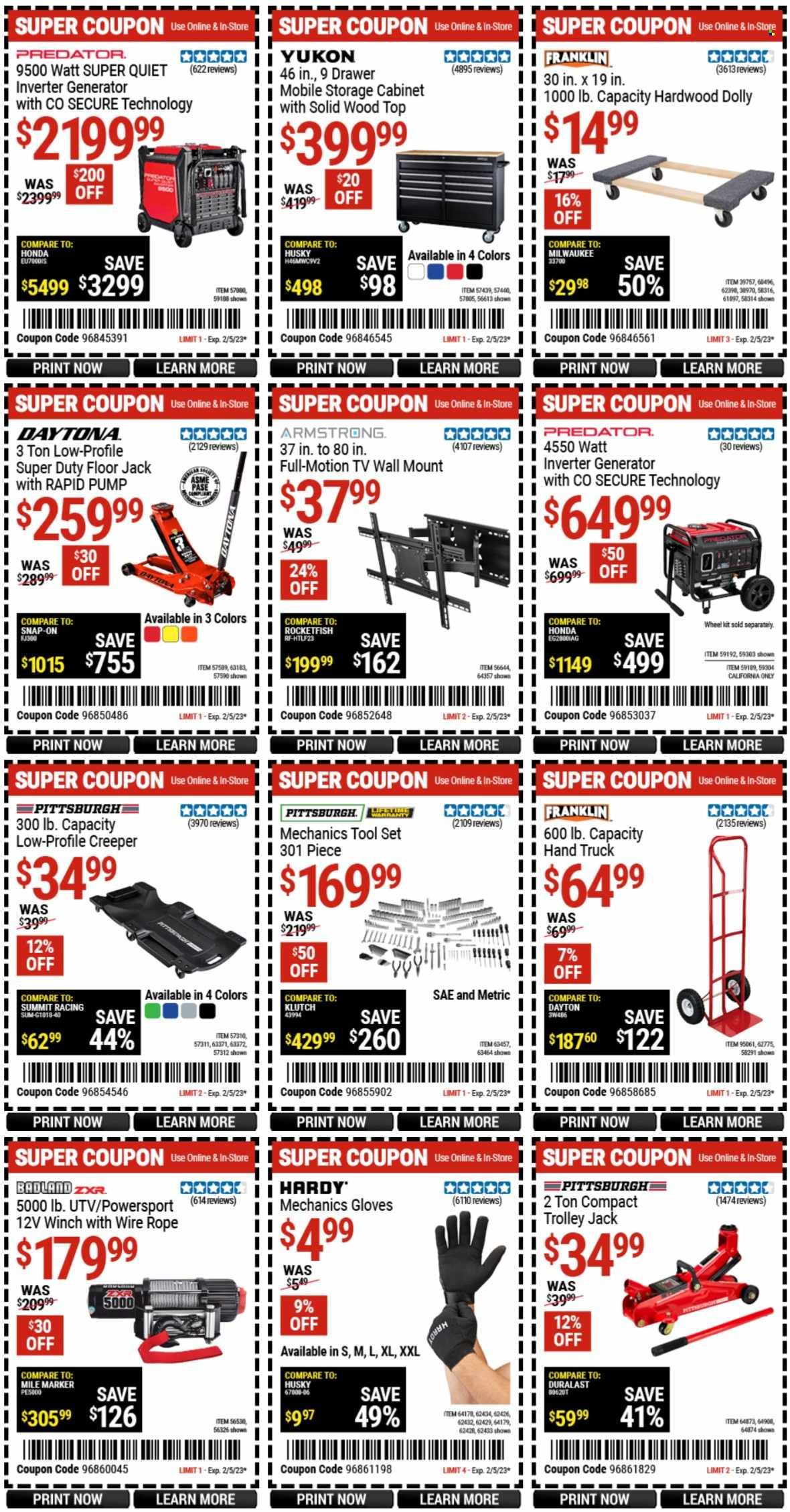 Harbor Freight Weekly Ad Flyer Specials January 23 to February 5, 2023