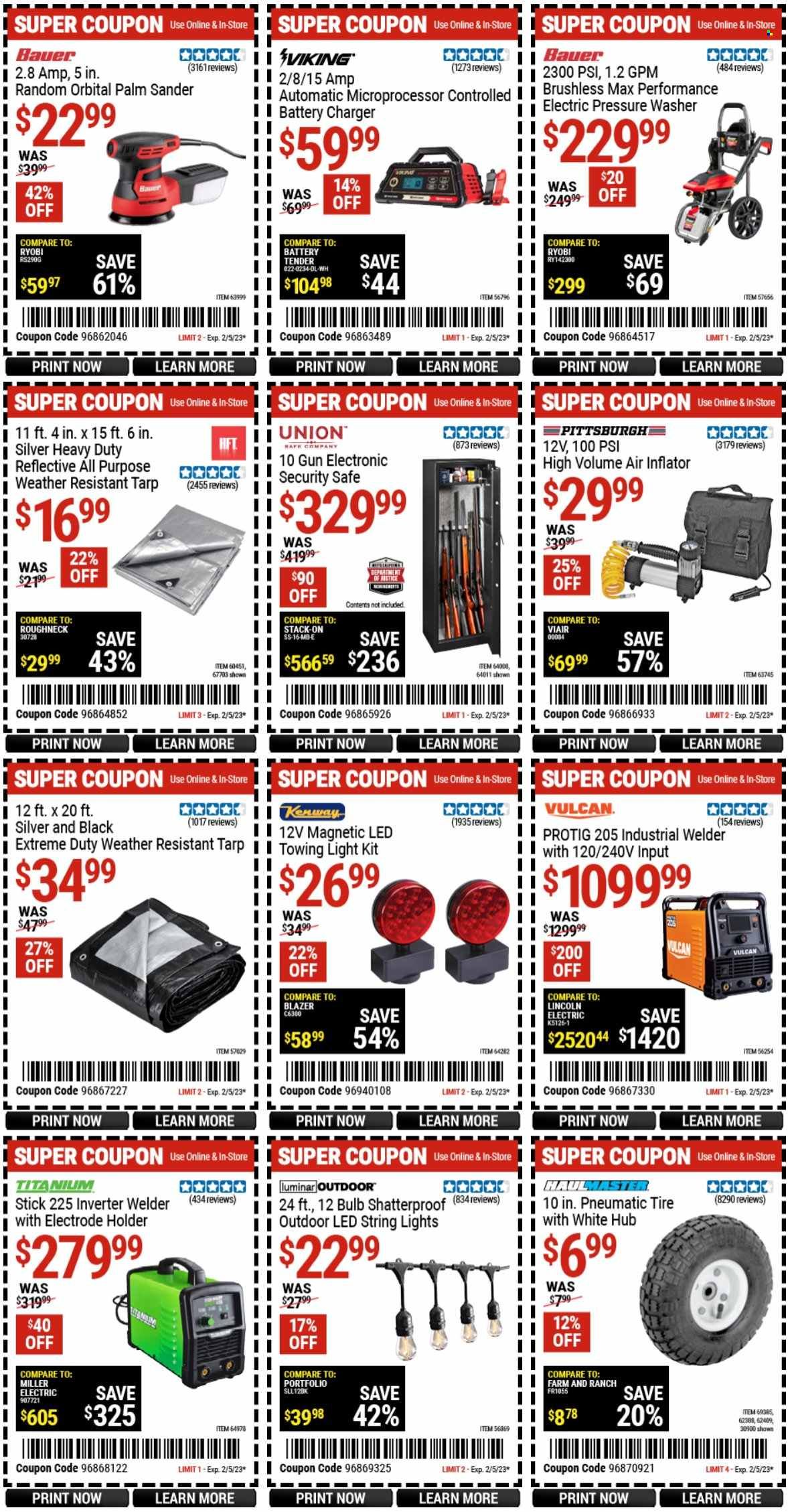 Harbor Freight Weekly Ad Flyer Specials January 23 to February 5, 2023