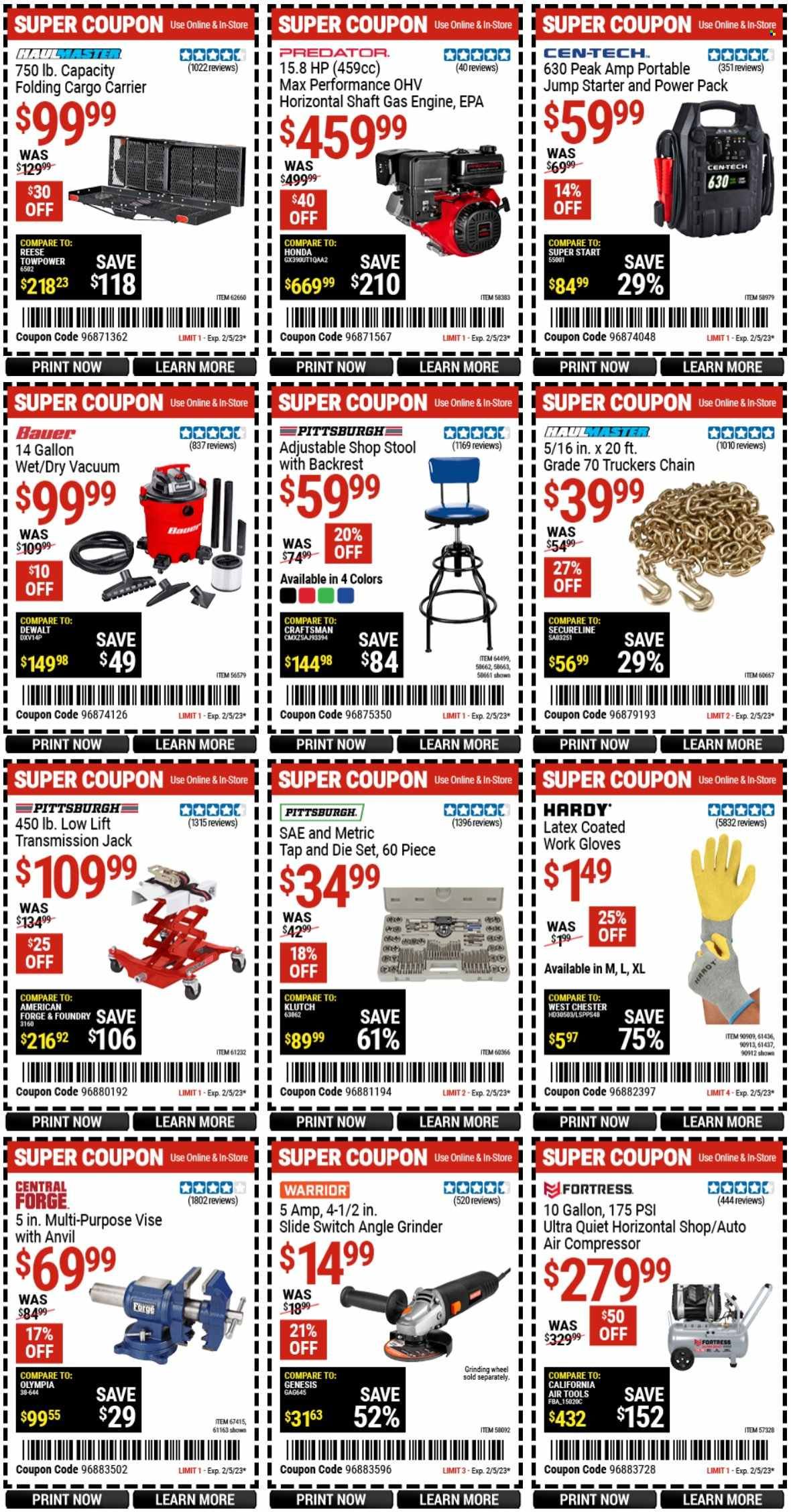 Harbor Freight Weekly Ad Flyer Specials January 23 to February 5, 2023