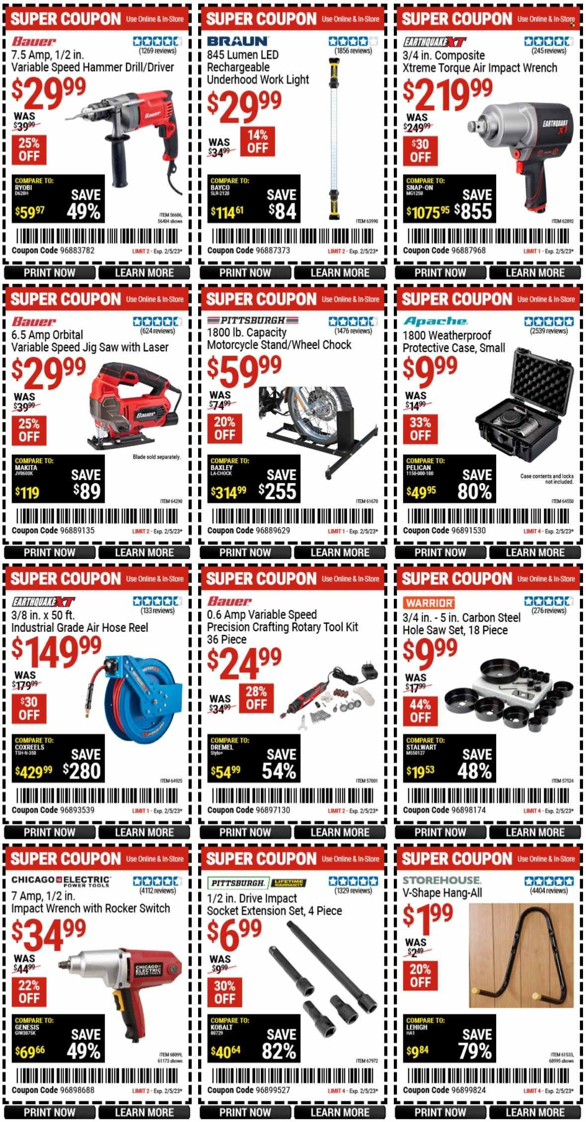 Harbor Freight Weekly Ad Flyer Specials January 23 to February 5, 2023