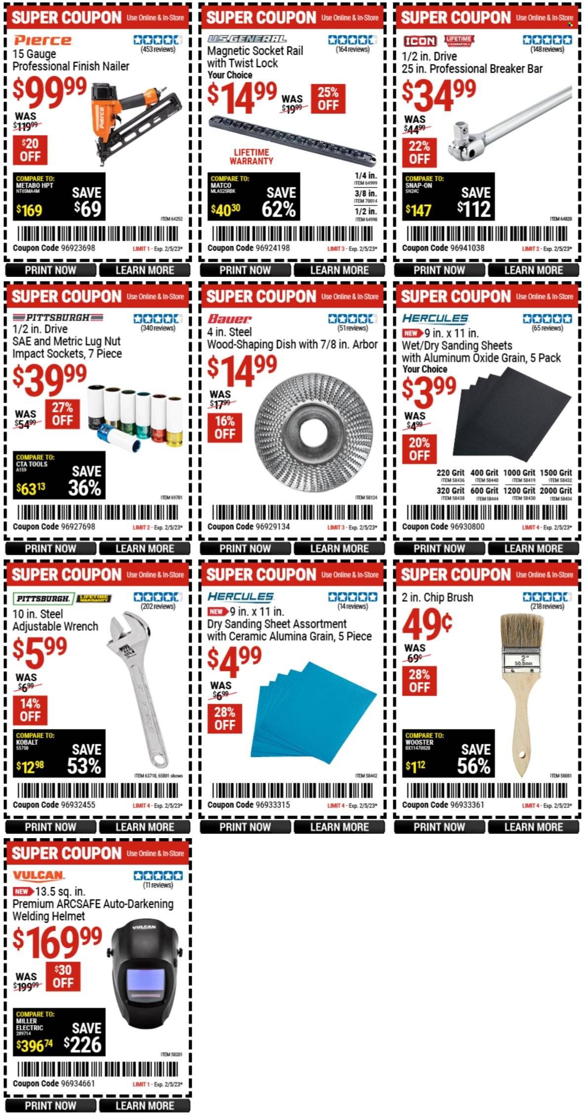 Harbor Freight Weekly Ad Flyer Specials January 23 to February 5, 2023