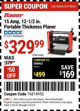 Harbor Freight Weekly Ad Flyer Specials January 25 to February 5, 2023