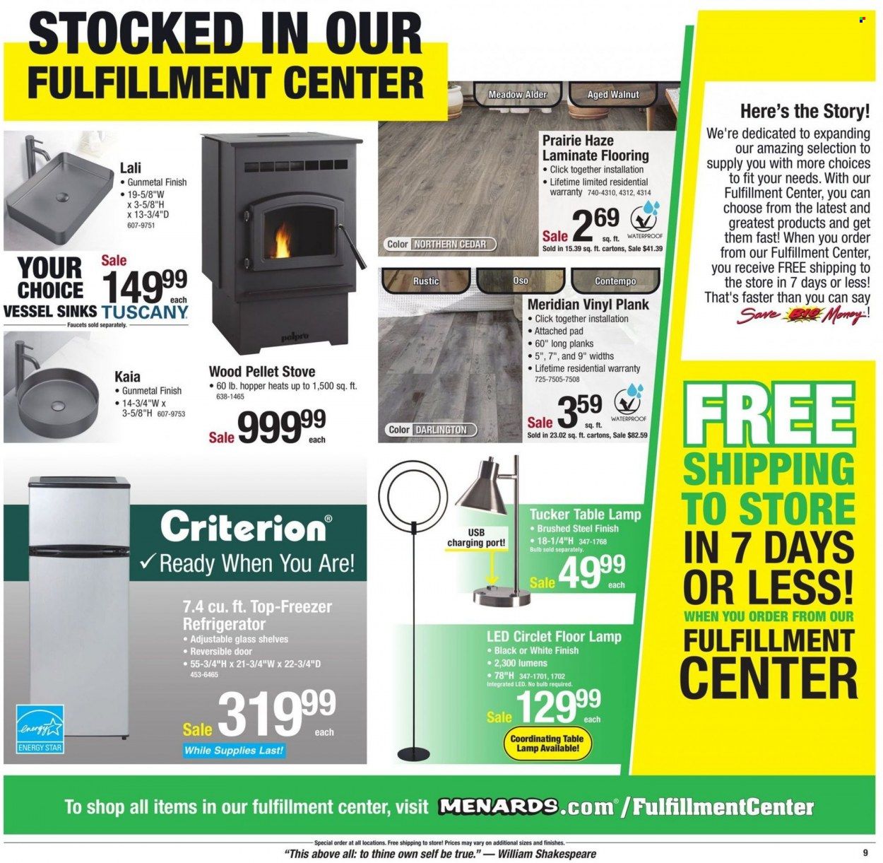 Menards Weekly Ad Flyer Specials January 26 to February 5, 2023