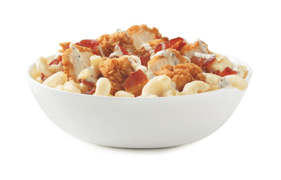 Arby’s Adds their Loaded Chicken Bacon Ranch and White Cheddar Mac 'N Cheese Back to the Menu Arby’s Adds their Loaded Chicken Bacon Ranch and White Cheddar Mac 'N Cheese Back to the Menu