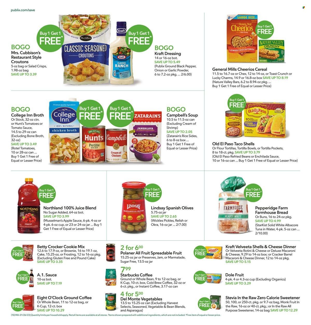 Publix (AL, FL, GA, NC, SC, TN) Weekly Ad Flyer Specials January 26 to February 1, 2023