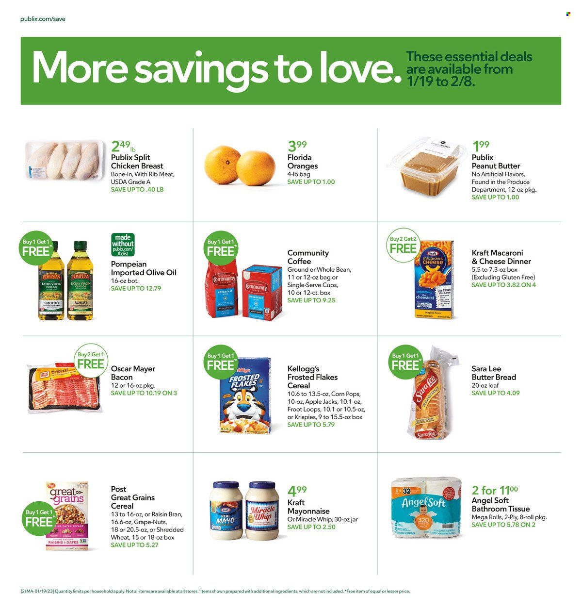 Publix (AL, FL, GA, NC, SC, TN) Weekly Ad Flyer Specials January 26 to February 1, 2023