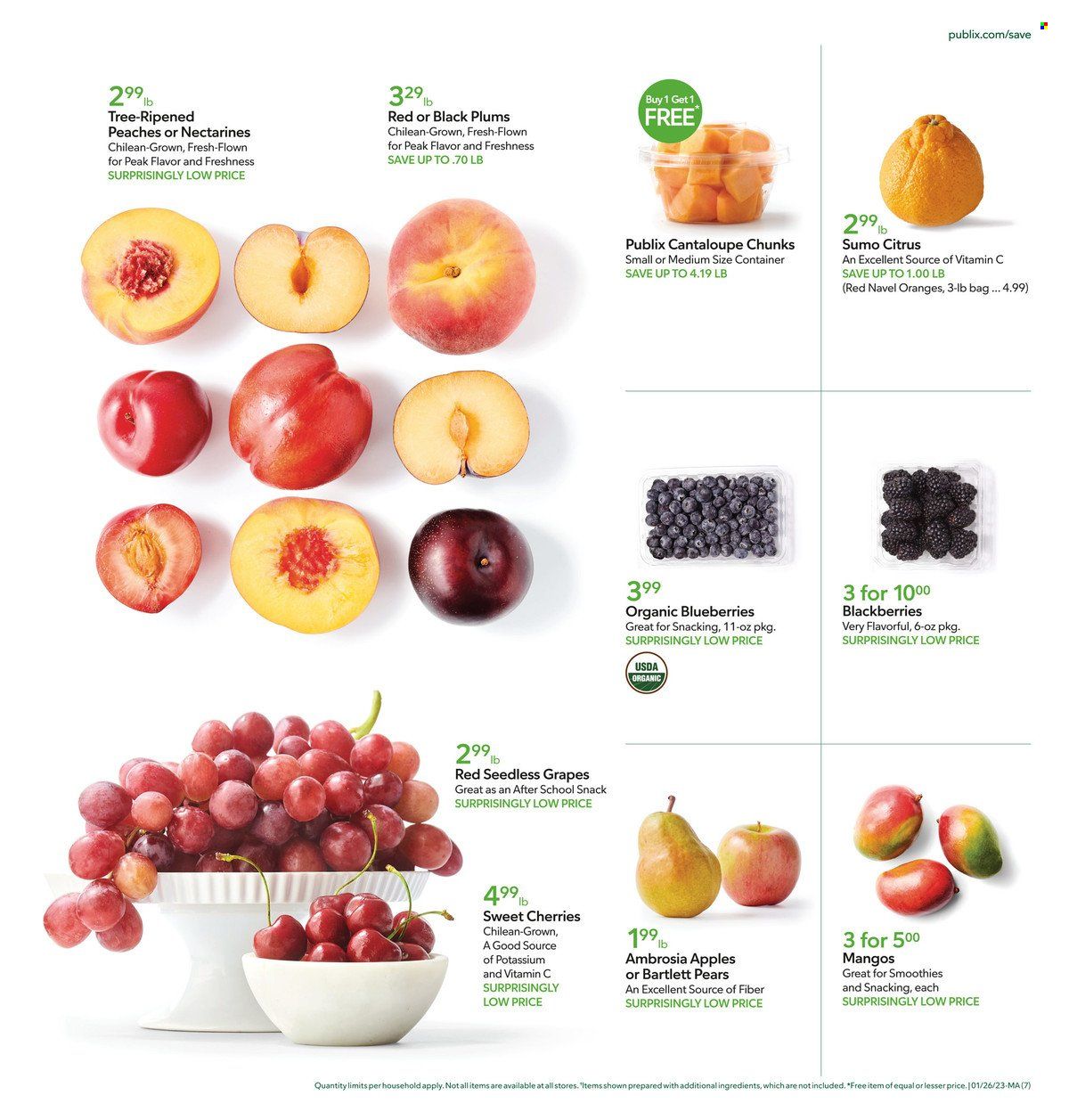 Publix (AL, FL, GA, NC, SC, TN) Weekly Ad Flyer Specials January 26 to February 1, 2023