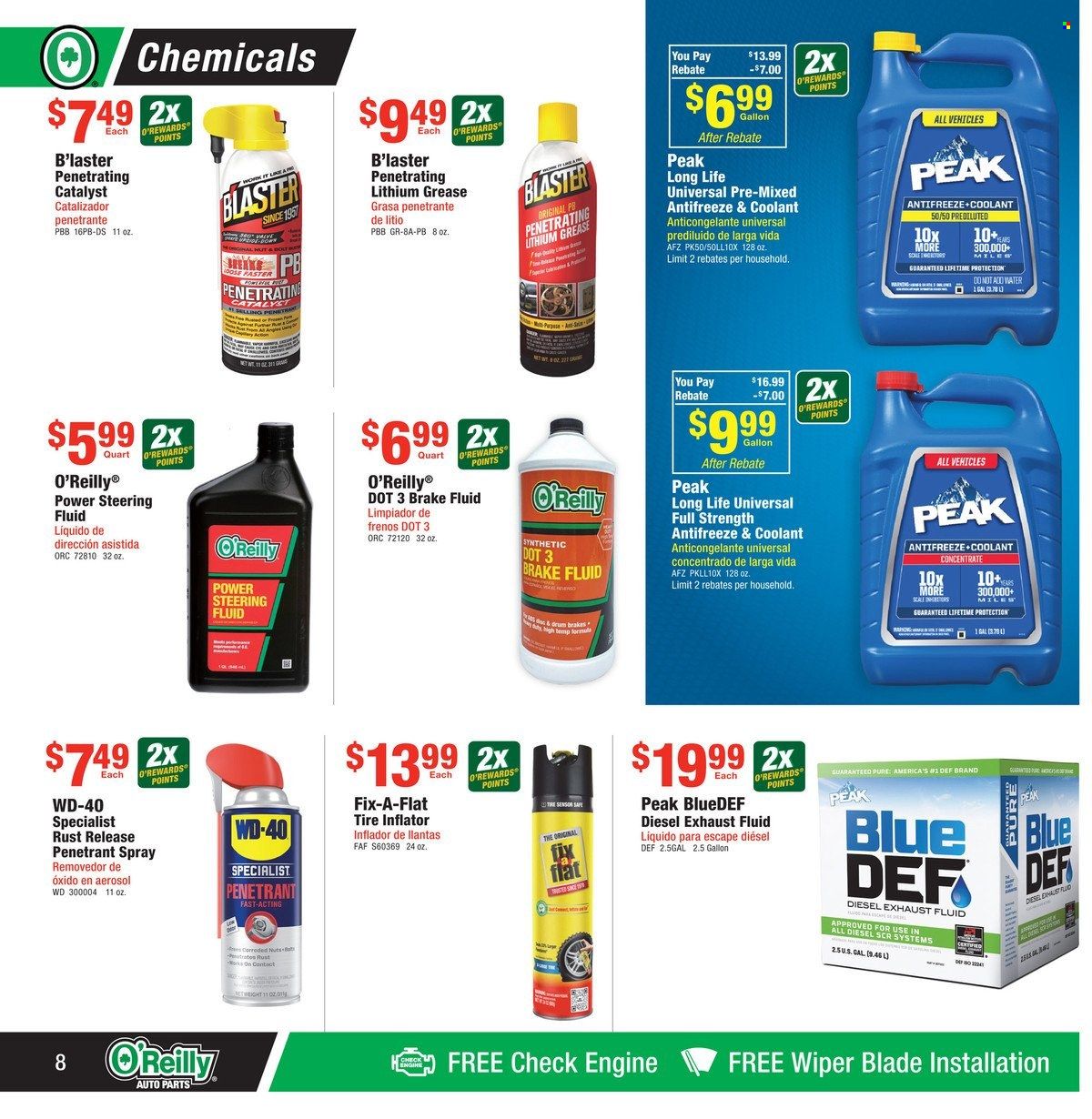 O'Reilly Auto Parts Weekly Ad Flyer Specials January 25 to February 21, 2023