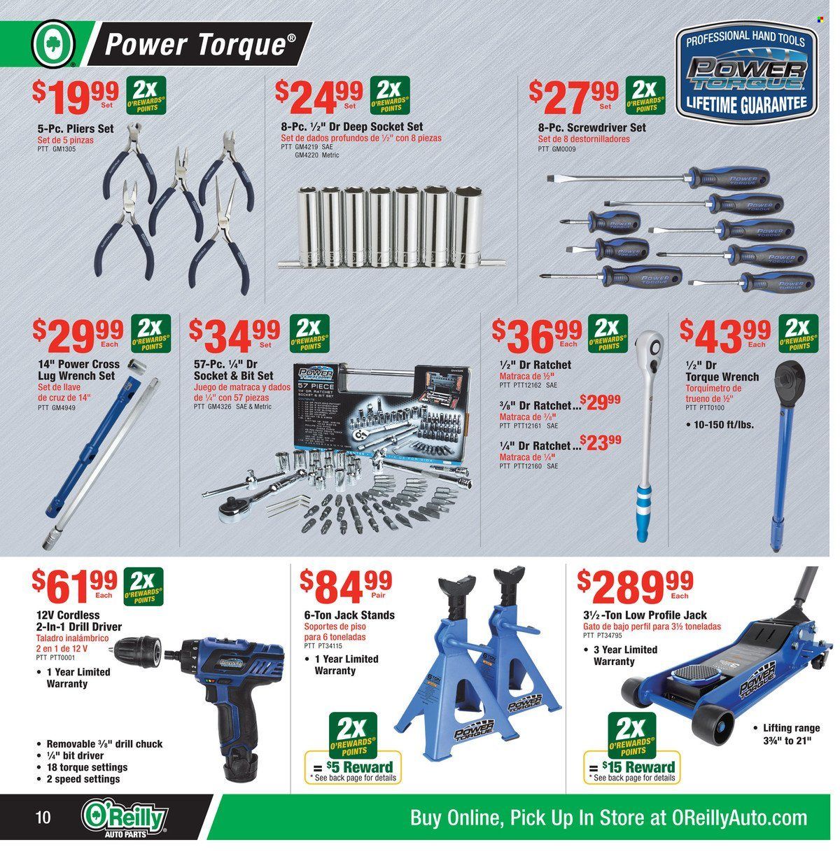 O'Reilly Auto Parts Weekly Ad Flyer Specials January 25 to February 21, 2023