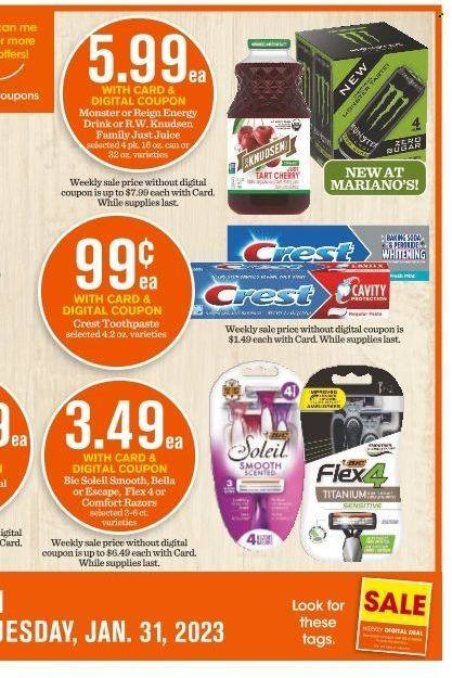 Mariano’s (IL) Weekly Ad Flyer Specials January 25 to January 31, 2023