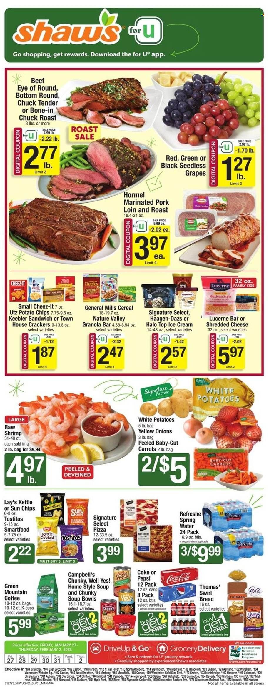 Shaw’s (MA, ME, NH, RI, VT) Weekly Ad Flyer Specials January 27 to February 2, 2023
