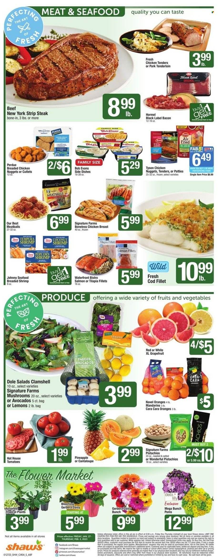 Shaw’s (MA, ME, NH, RI, VT) Weekly Ad Flyer Specials January 27 to February 2, 2023