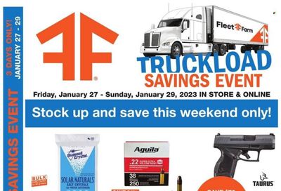 Fleet Farm (IA, MN, ND, WI) Weekly Ad Flyer Specials January 27 to January 29, 2023