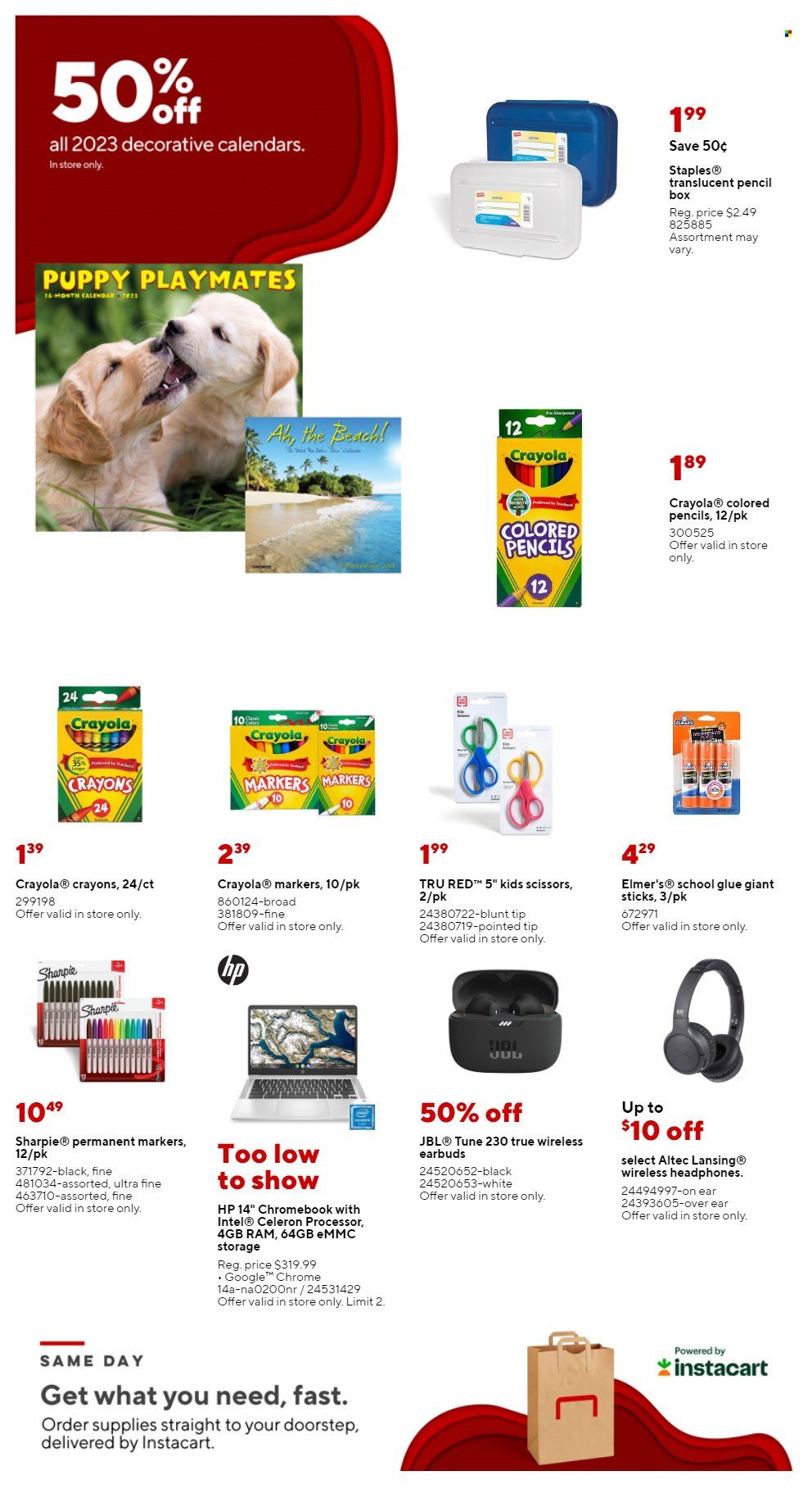 Staples Weekly Ad Flyer Specials January 29 to February 4, 2023