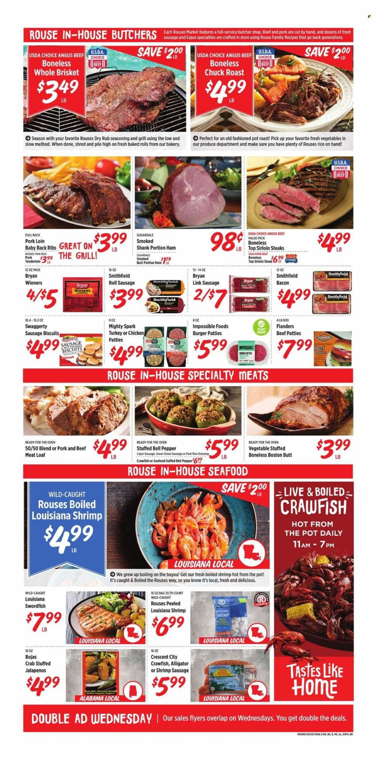 Rouses Markets (LA) Weekly Ad Flyer Specials January 25 to February 1, 2023