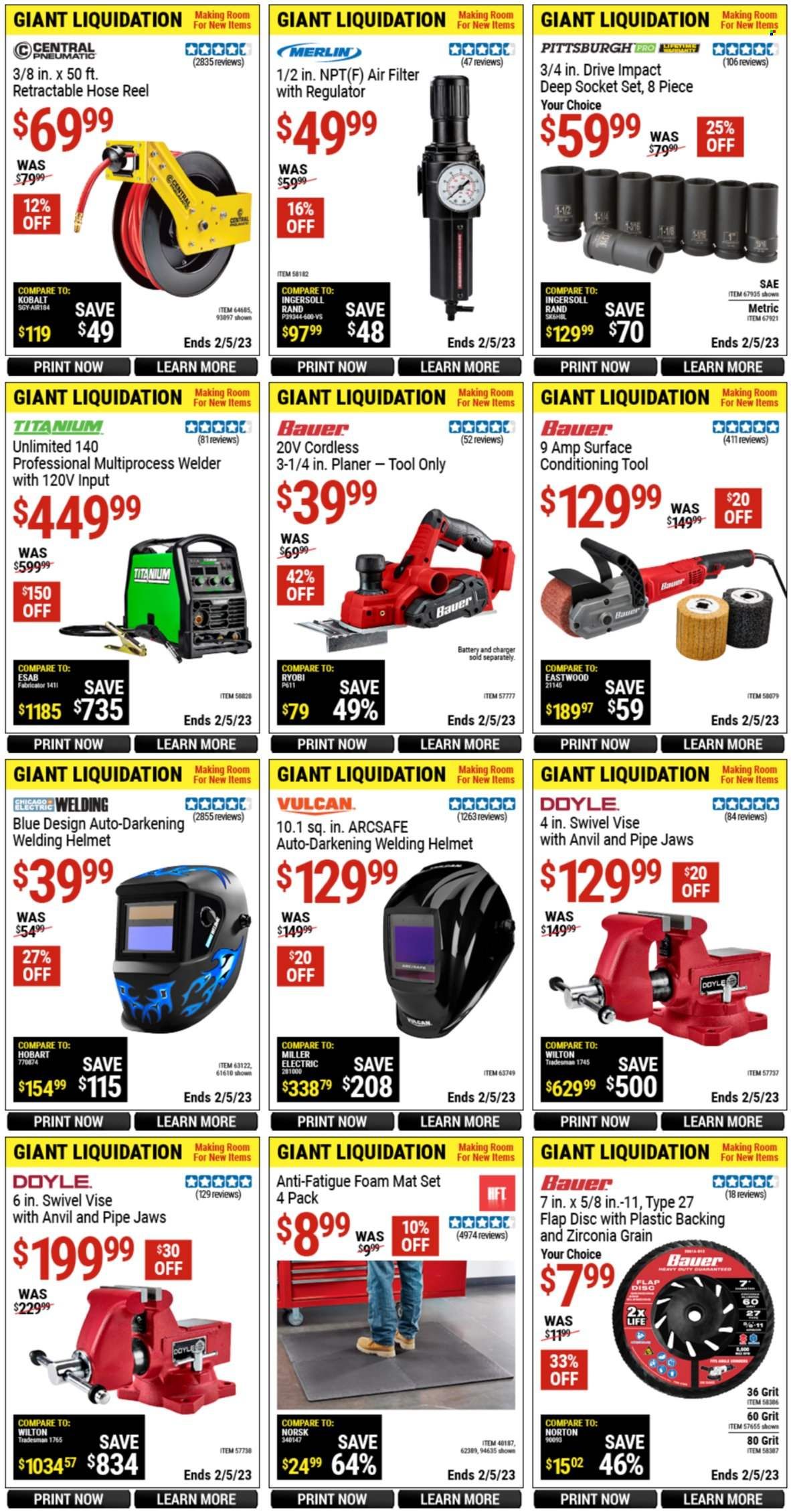 Harbor Freight Weekly Ad Flyer Specials January 27 to February 5, 2023