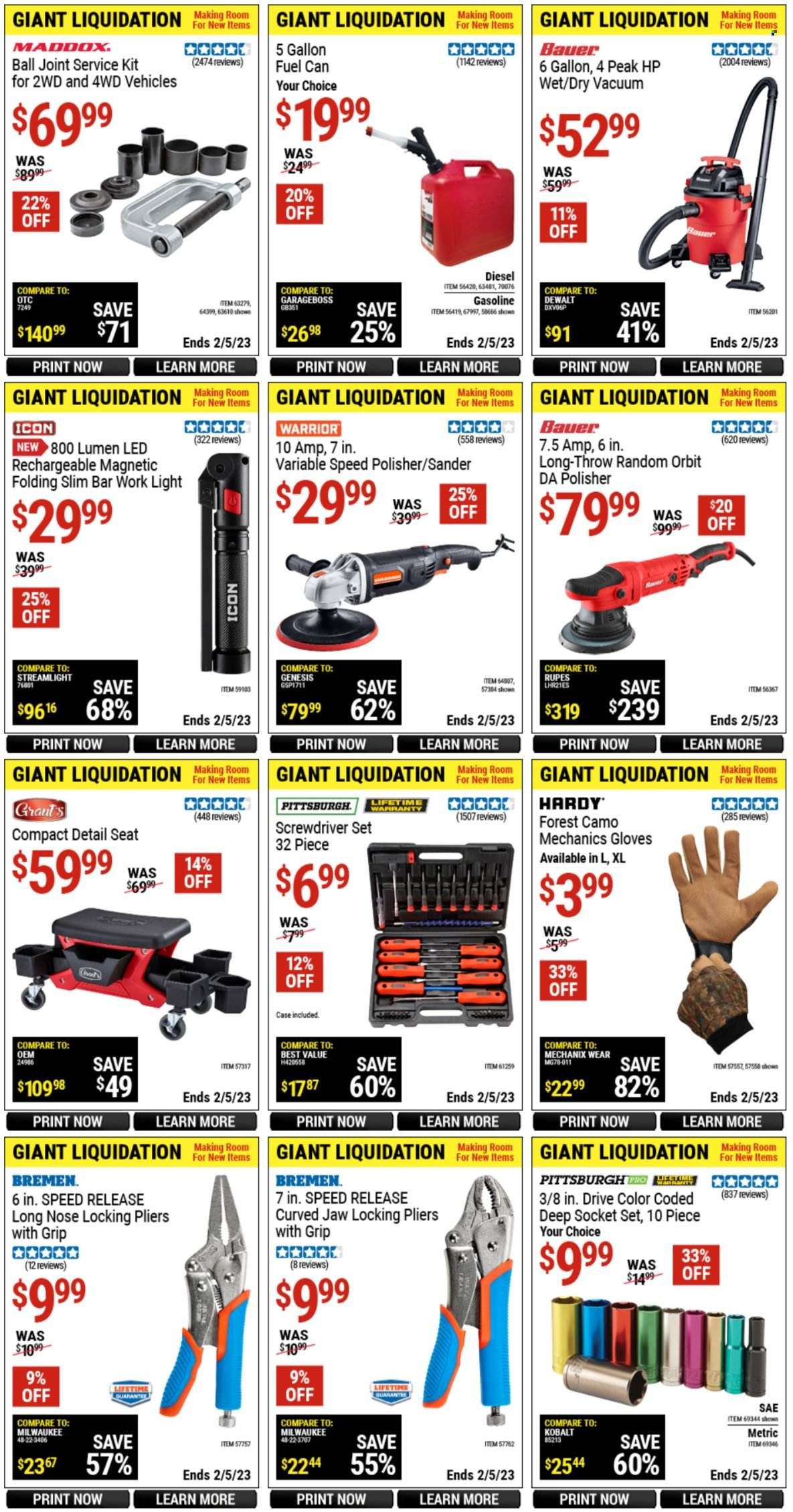 Harbor Freight Weekly Ad Flyer Specials January 27 to February 5, 2023