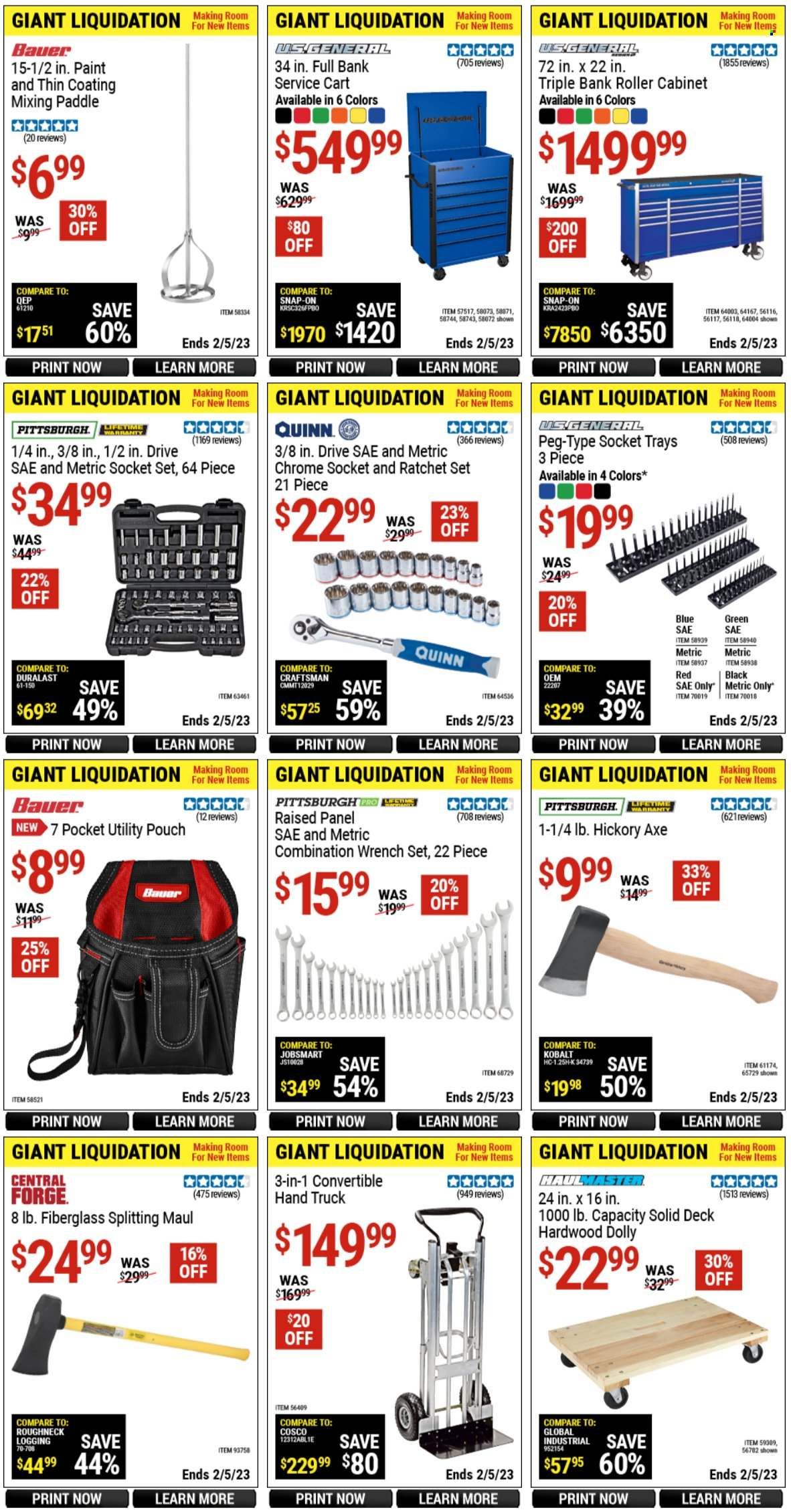 Harbor Freight Weekly Ad Flyer Specials January 27 to February 5, 2023