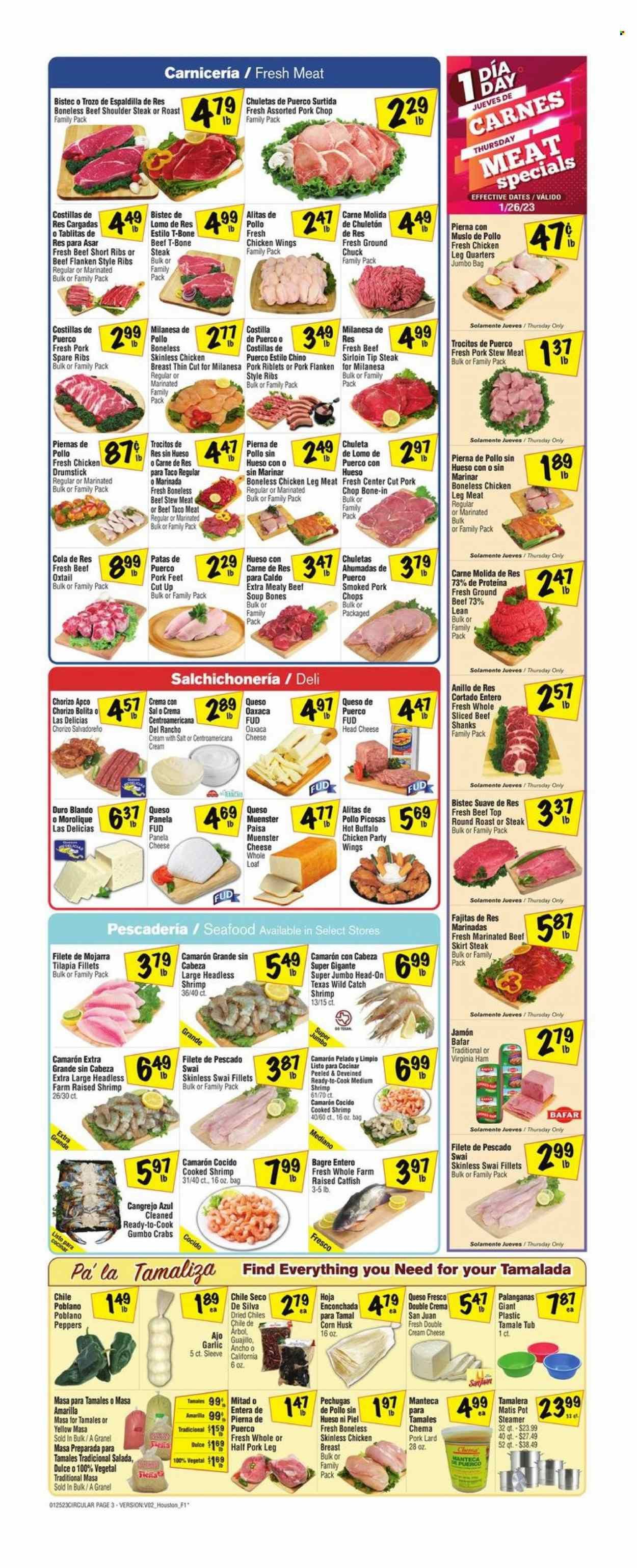 Fiesta Mart (TX) Weekly Ad Flyer Specials January 25 to January 31, 2023