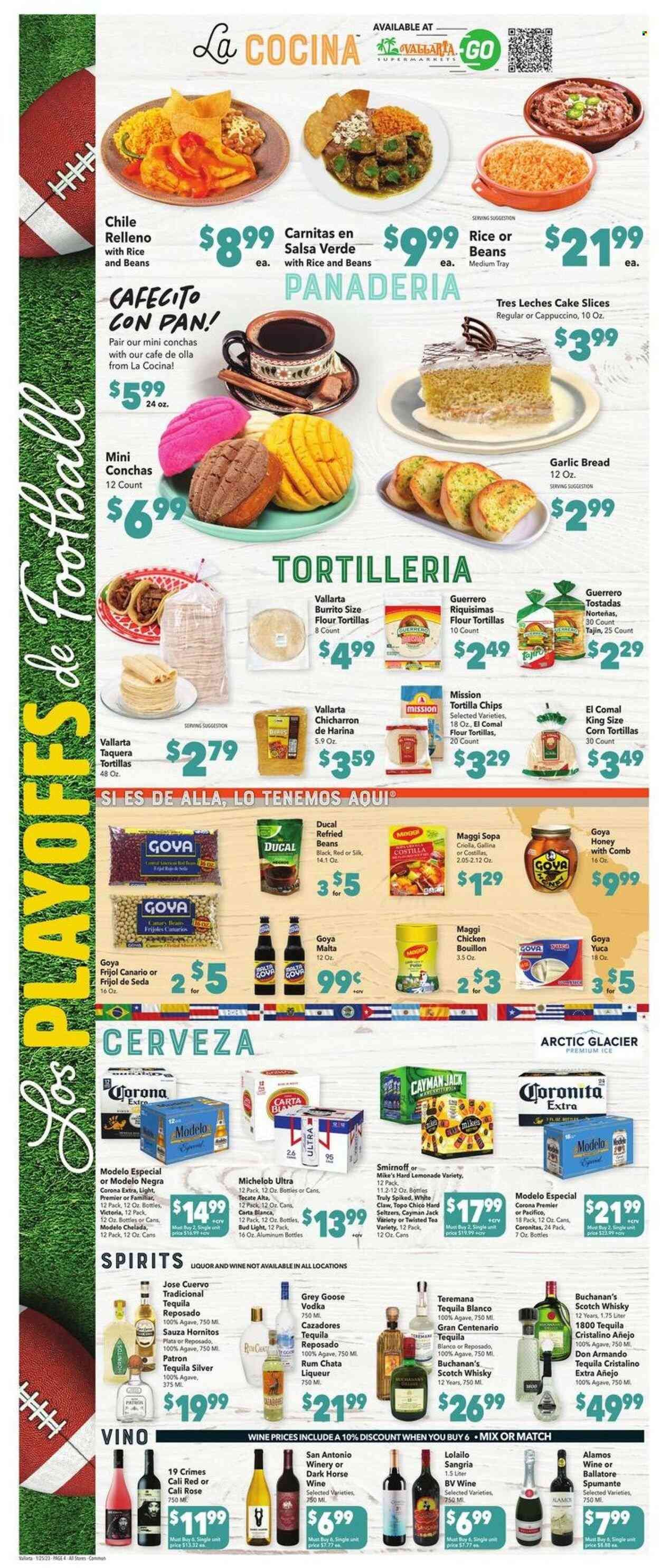 Vallarta (CA) Weekly Ad Flyer Specials January 25 to January 31, 2023