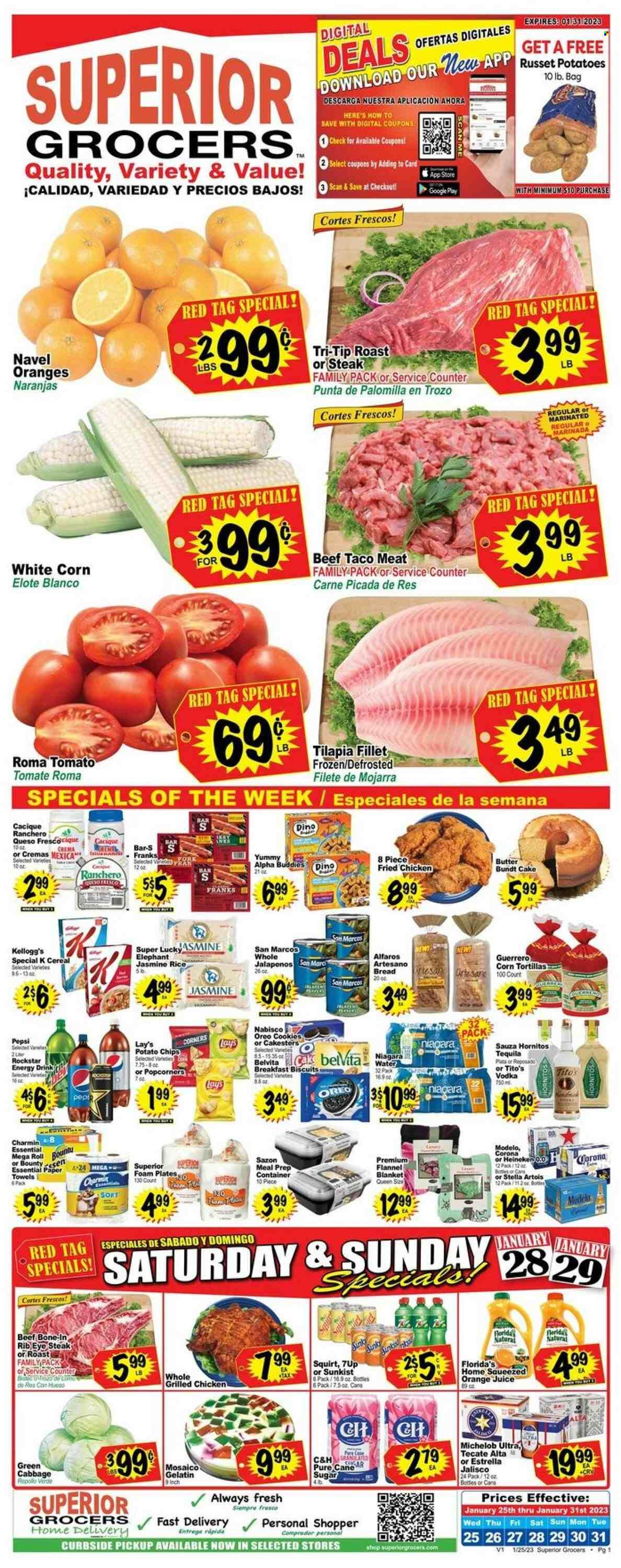 Superior Grocers (CA) Weekly Ad Flyer Specials January 25 to January 31, 2023