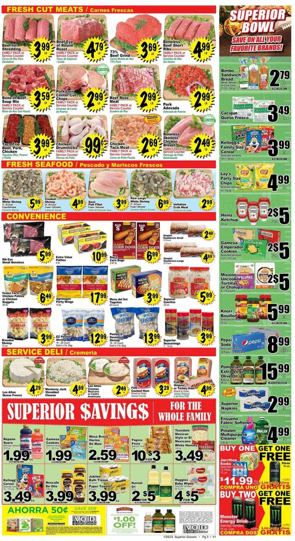 Superior Grocers (CA) Weekly Ad Flyer Specials January 25 to January 31, 2023