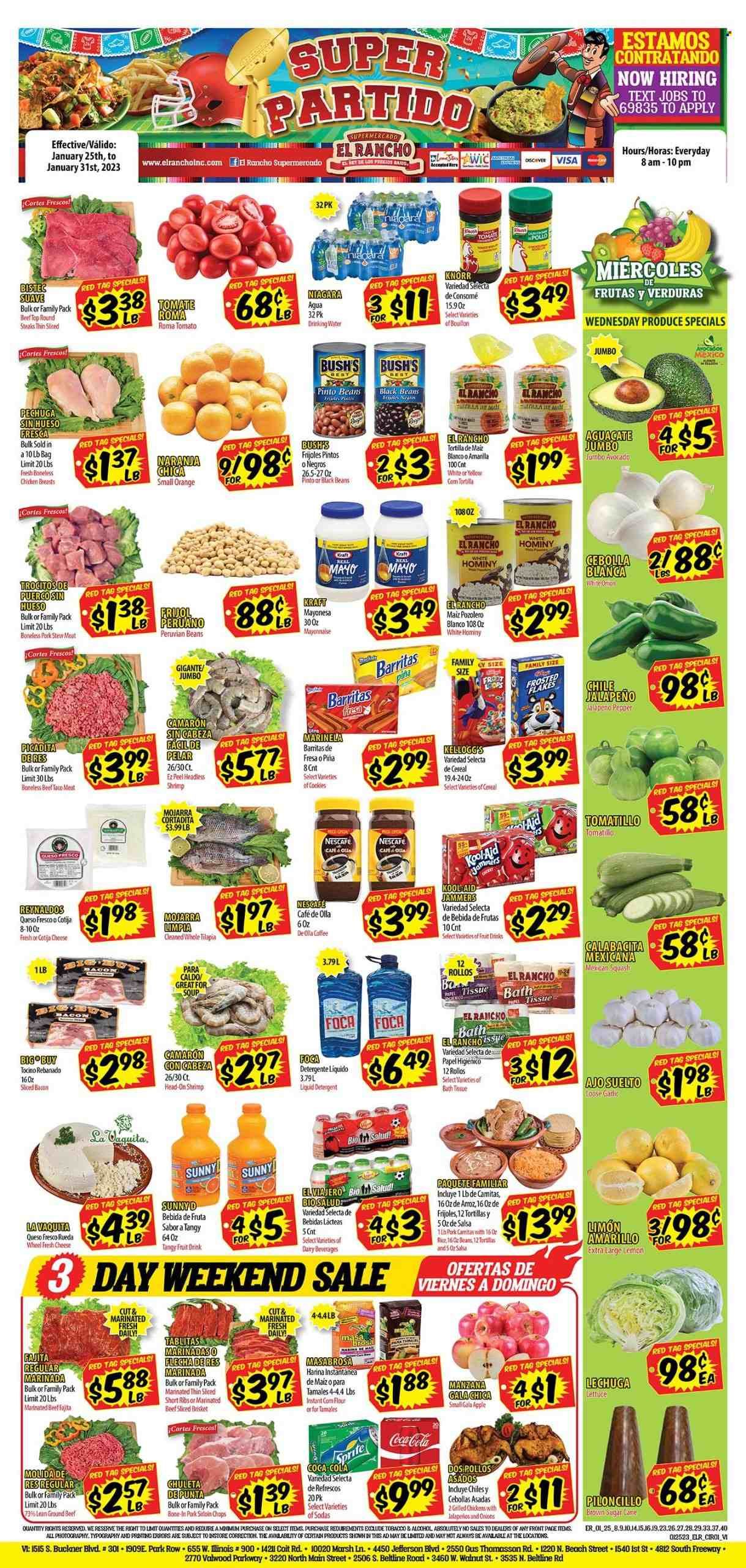 El Rancho (TX) Weekly Ad Flyer Specials January 25 to January 31, 2023