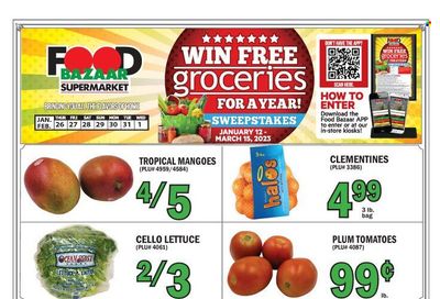 Food Bazaar (CT, NJ, NY) Weekly Ad Flyer Specials January 26 to February 1, 2023