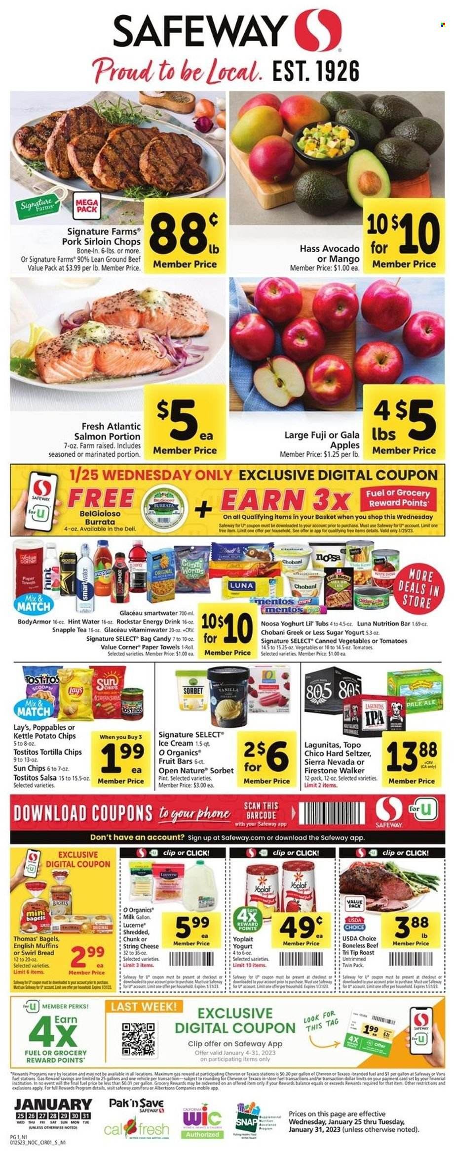 Safeway (CA, HI, OR, WA) Weekly Ad Flyer Specials January 25 to January 31, 2023