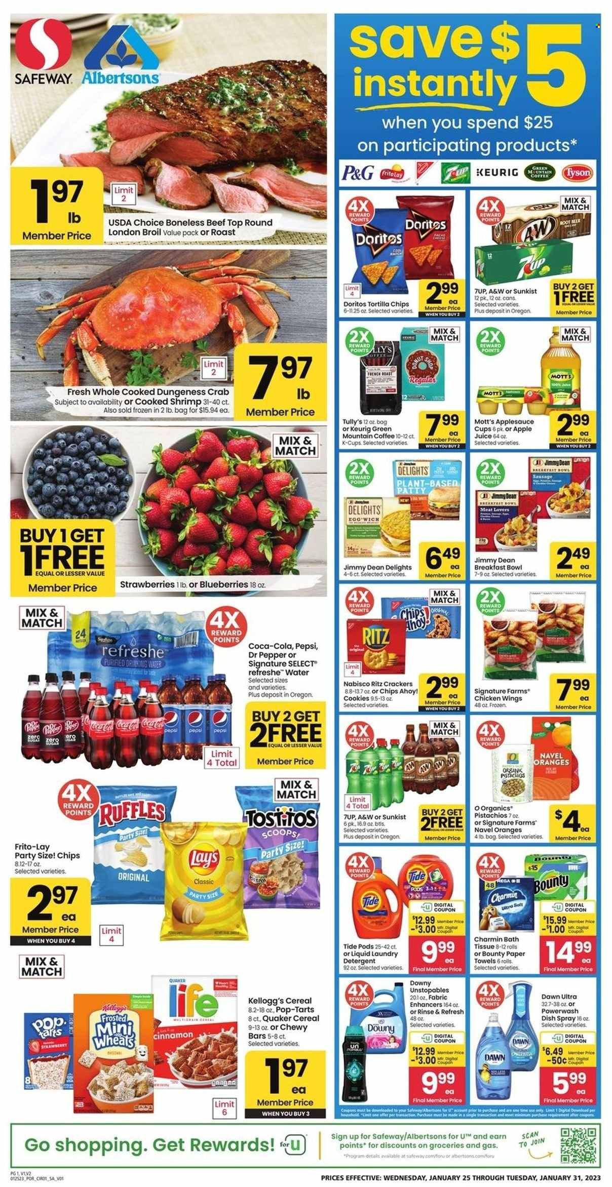 Safeway (OR) Weekly Ad Flyer Specials January 25 to January 31, 2023