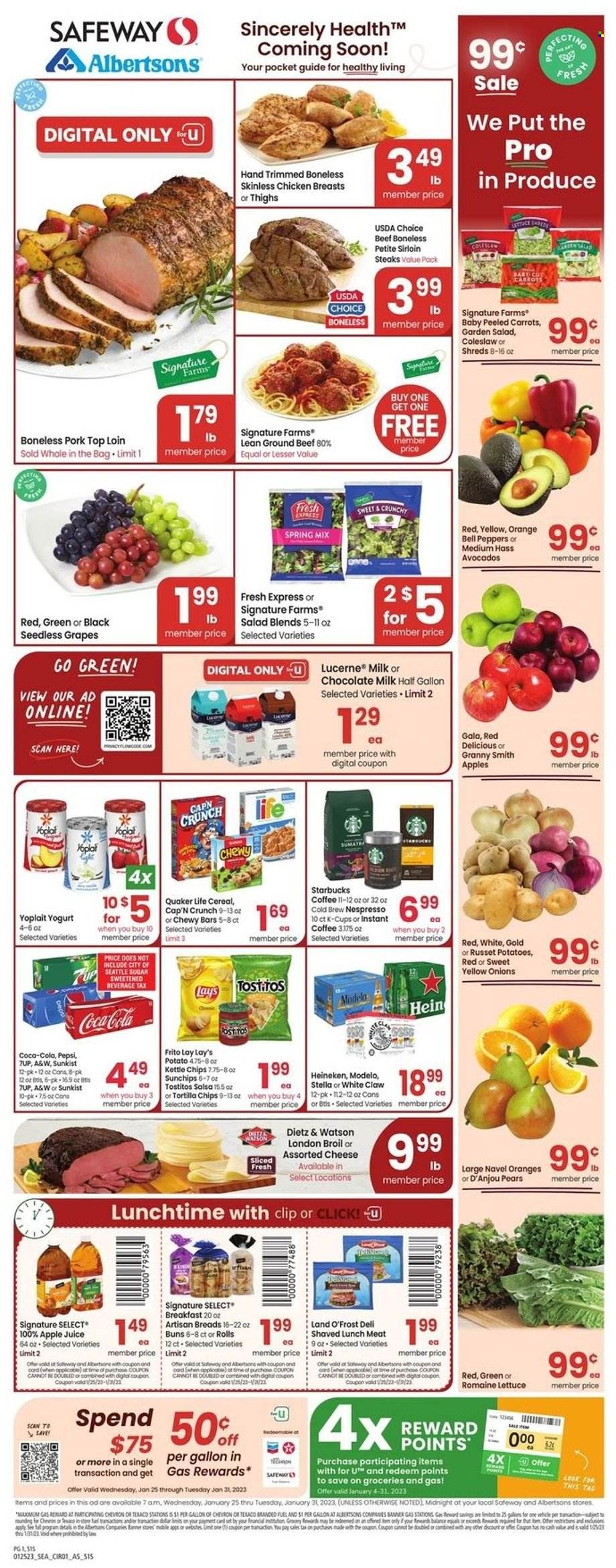 Safeway (WA) Weekly Ad Flyer Specials January 25 to January 31, 2023
